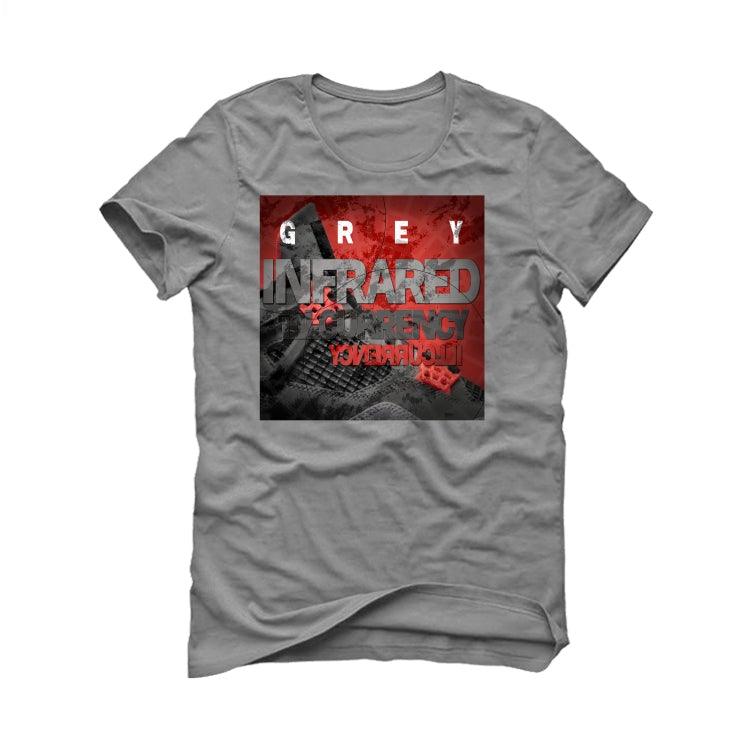 Air Jordan 4 “Infrared” Grey T-Shirt (GREY INFRARED) - illCurrency Sneaker Matching Apparel