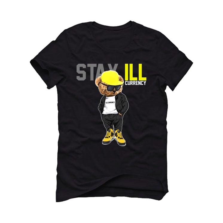 Air Jordan 4 “Lightning”2021 Black T-Shirt (Stay Ill) - illCurrency Sneaker Matching Apparel
