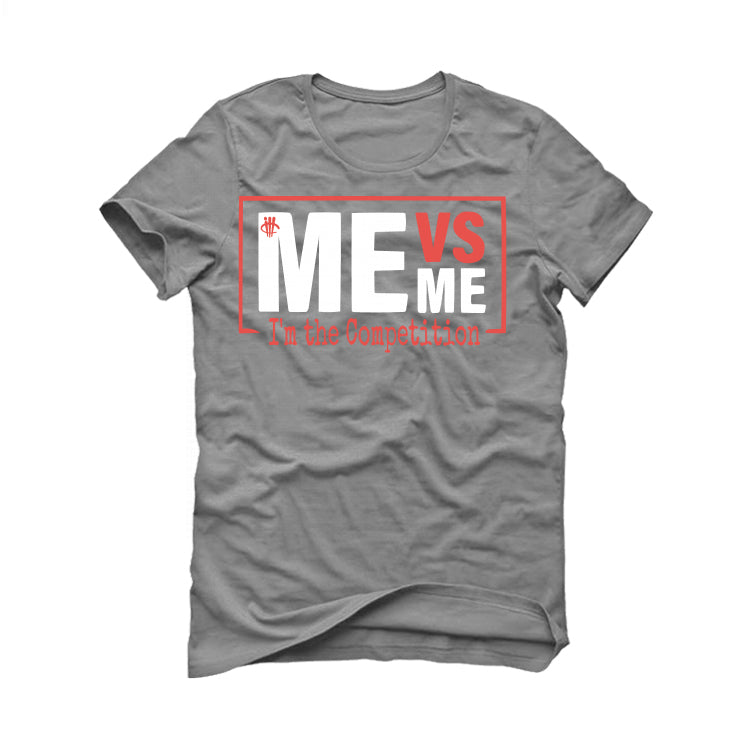 Air Jordan 4 “Infrared” Grey T-Shirt (me vs me)