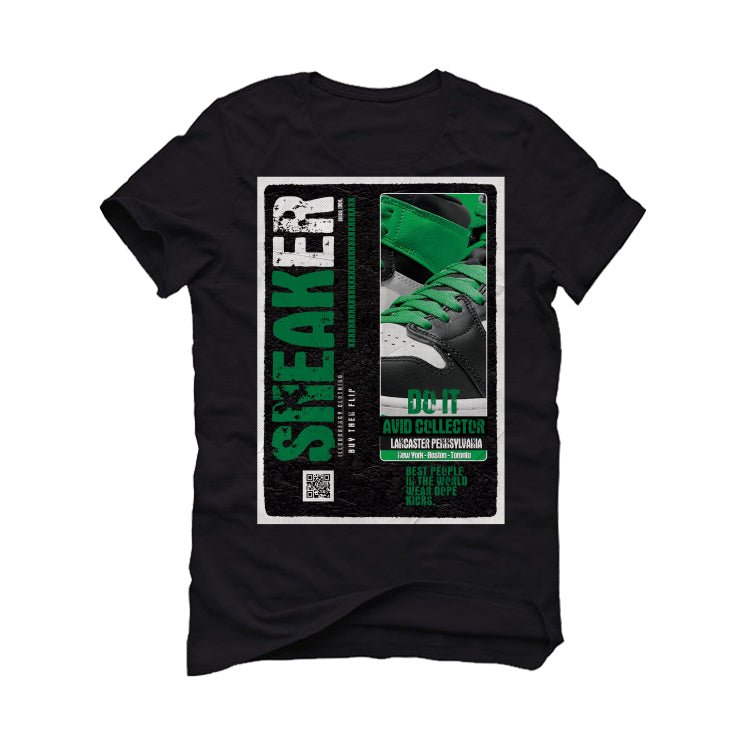 Air Jordan 1 High OG “Lucky Green” | illcurrency Black T-Shirt (SNEAKER COLLECTOR)