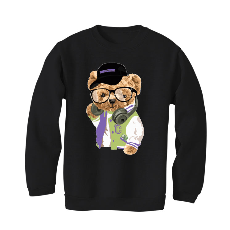 Air Jordan 4 “Canyon Purple” Black T-Shirt (ill bear)