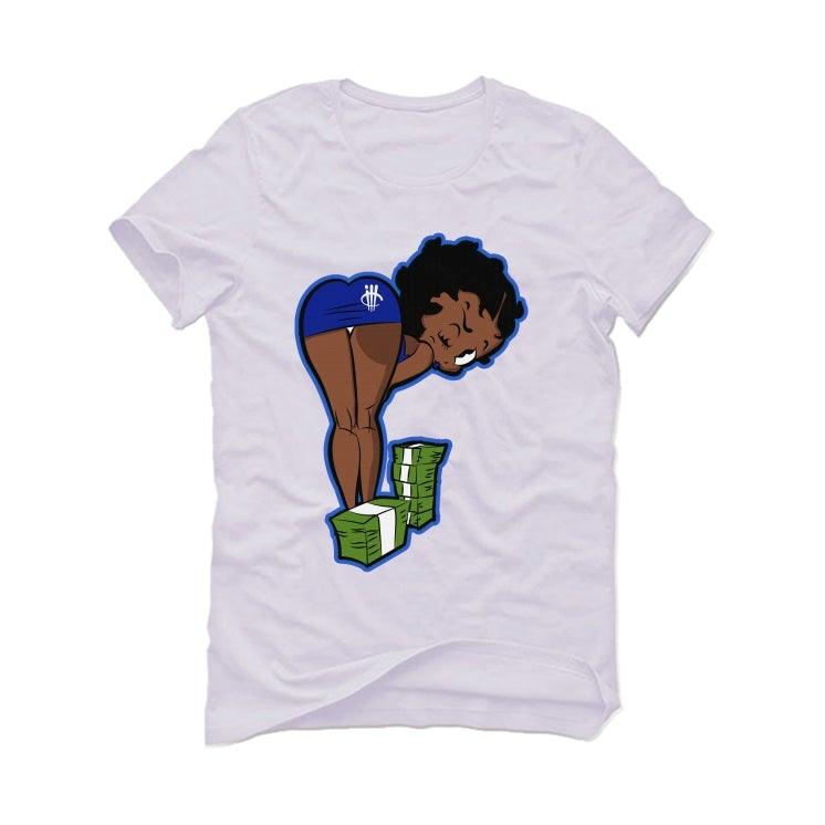 AIR JORDAN 14 “HYPER ROYAL” White T-Shirt (BOO) - illCurrency Sneaker Matching Apparel