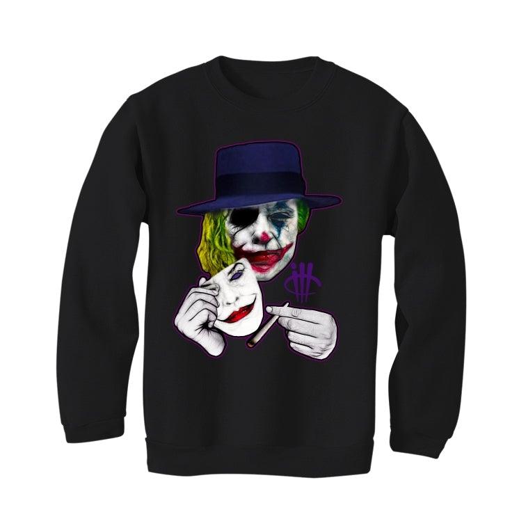 Air Jordan 5 "Alternate Grape" Black T-Shirt (mr j's) - illCurrency Sneaker Matching Apparel