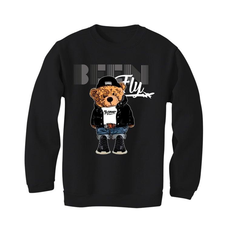 Yeezy Boost 350 V2 “Asriel/Carbon” Black T-Shirt (Been Fly Bear) - illCurrency Sneaker Matching Apparel