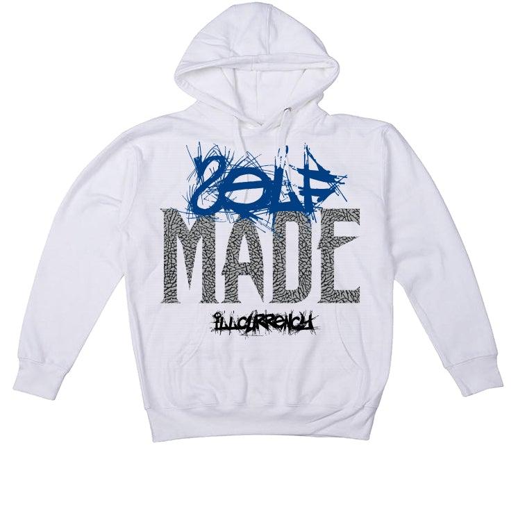 Air Jordan 3 “Racer Blue” 2021 White T-Shirt (Self Made) - illCurrency Sneaker Matching Apparel