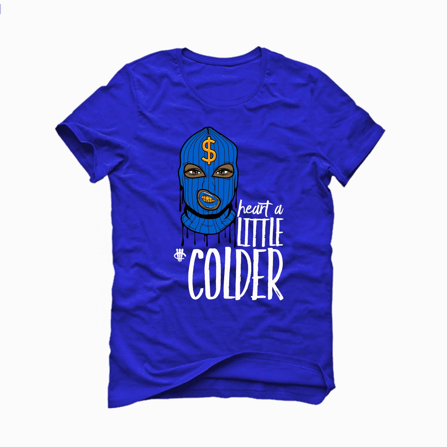 Air Jordan 5 “Racer Blue” Royal Blue T-Shirt (Heart a littler colder)