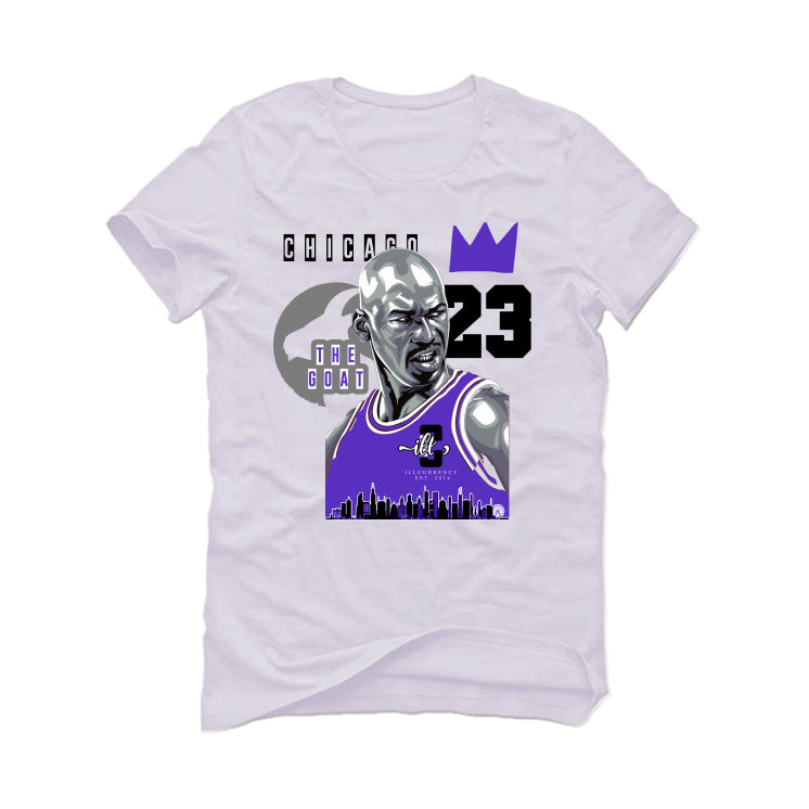 Air Jordan 5 “Concord” White T-Shirt (The Goat)