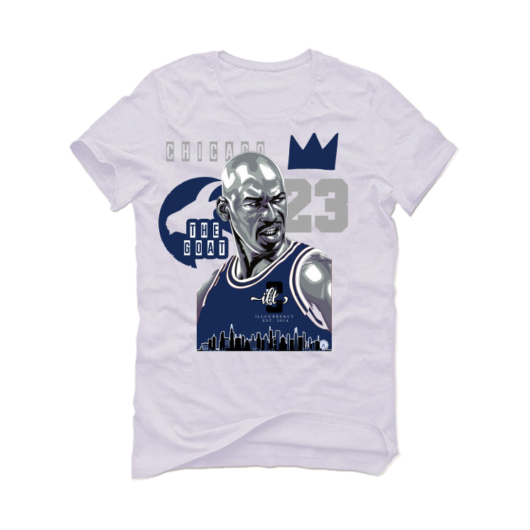 Air Jordan 6 “Midnight Navy” | illCurrency White T-Shirt (The Goat)