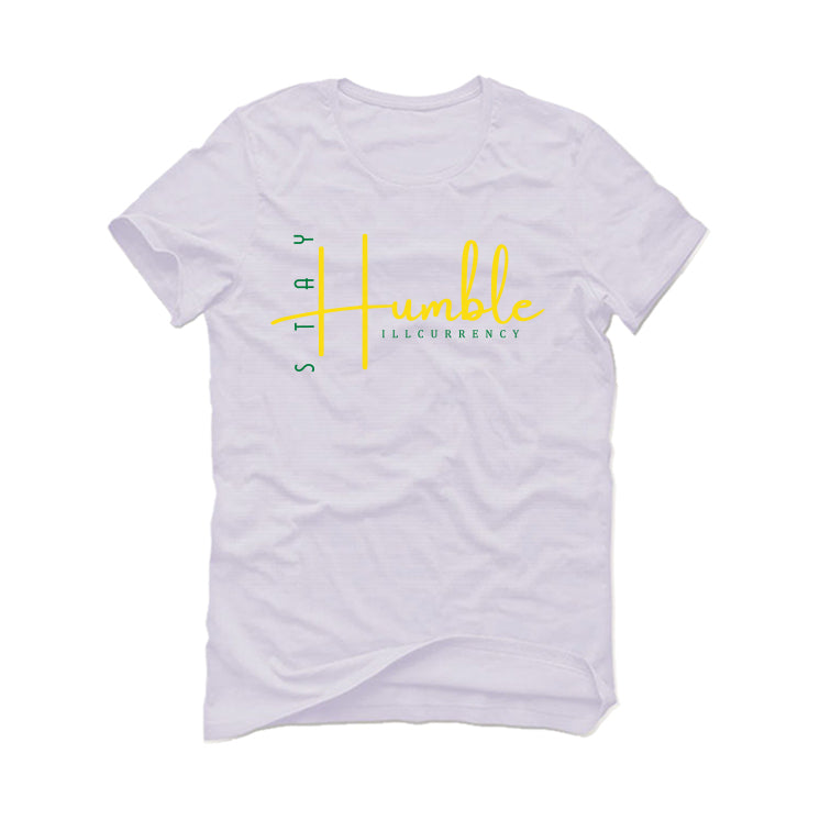 Nike Dunk Low “Reverse Brazil” White T-Shirt (Stay Humble)