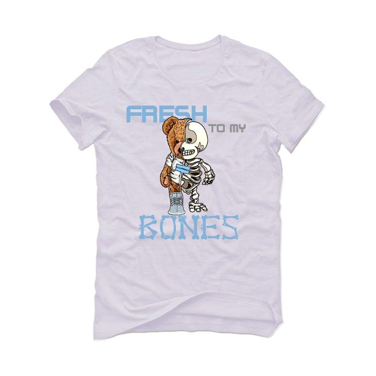 Adidas YEEZY 350 V2 “Mono Ice” 2021 White T-Shirt (Fresh to my bones) - illCurrency Sneaker Matching Apparel