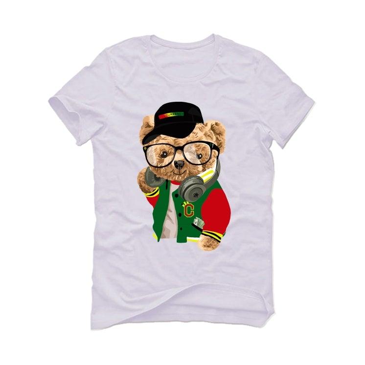 Air Jordan 4 Rasta White T-Shirt (ill B) - illCurrency Sneaker Matching Apparel