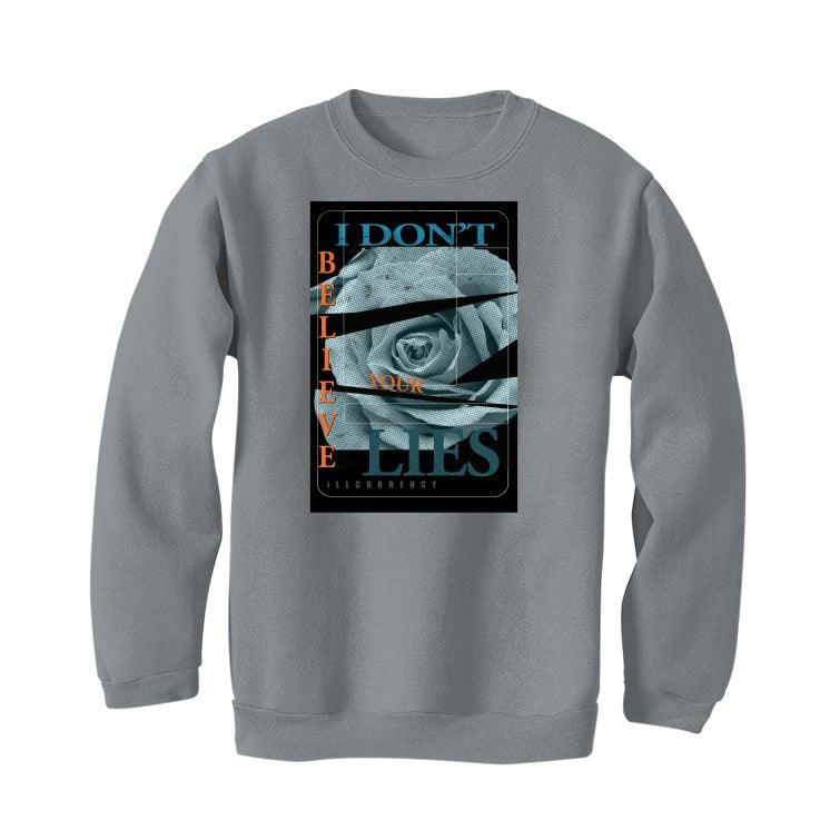 adidas Yeezy Boost 700 “Wash Orange” Grey T-Shirt (I DON'T BELIEVE YOUR LIES) - illCurrency Sneaker Matching Apparel