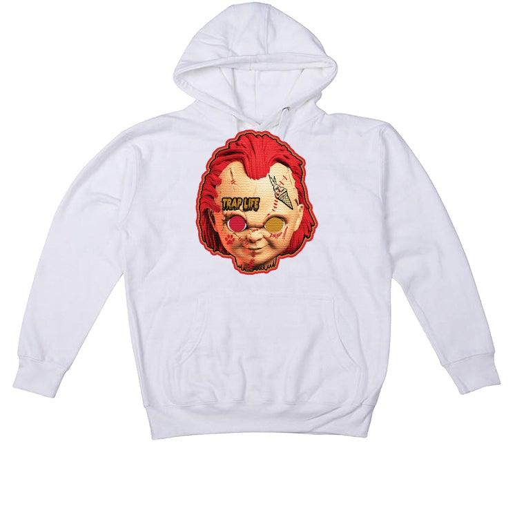 Air Jordan 1 High OG “Light Fusion Red” White T-Shirt (ILL CHILD) - illCurrency Sneaker Matching Apparel