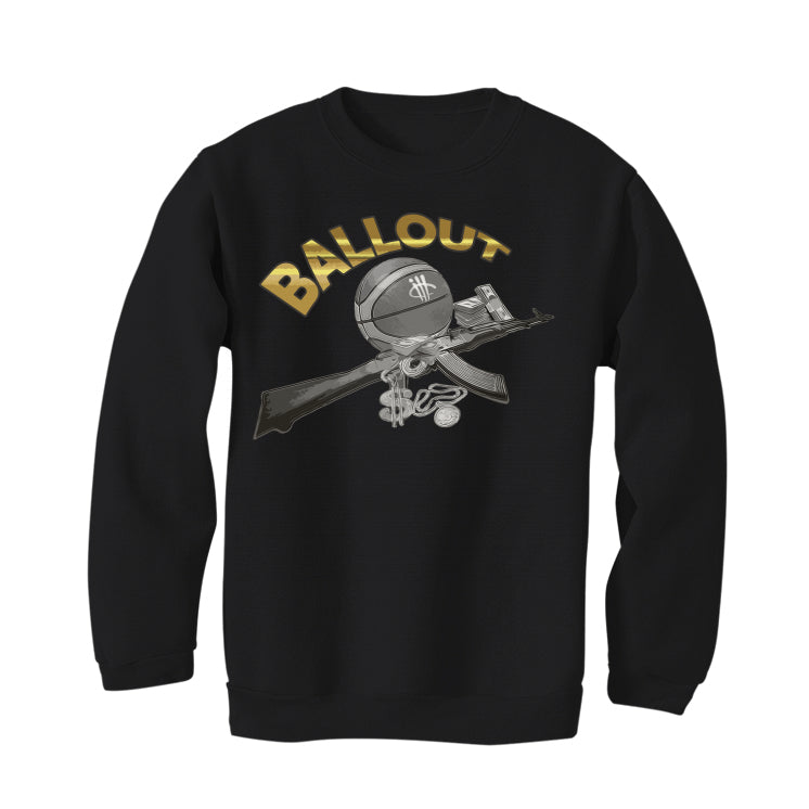 Air Jordan 12 “Black Taxi” Black T-Shirt (BALL OUT)