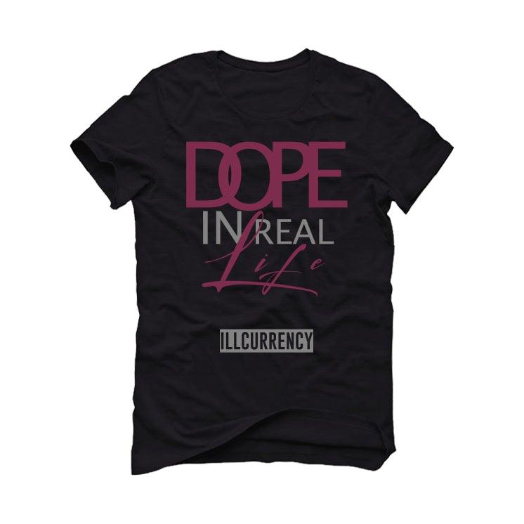 Air Jordan 1 High “Bordeaux” 2021 Black T-Shirt (DOPE) - illCurrency Sneaker Matching Apparel