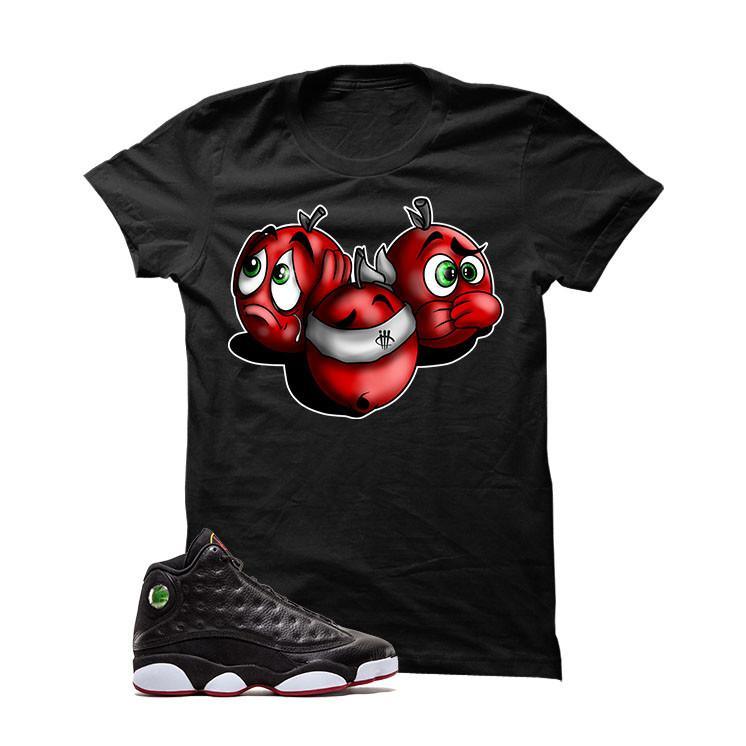 Jordan 13 Playoffs Black T Shirt (See