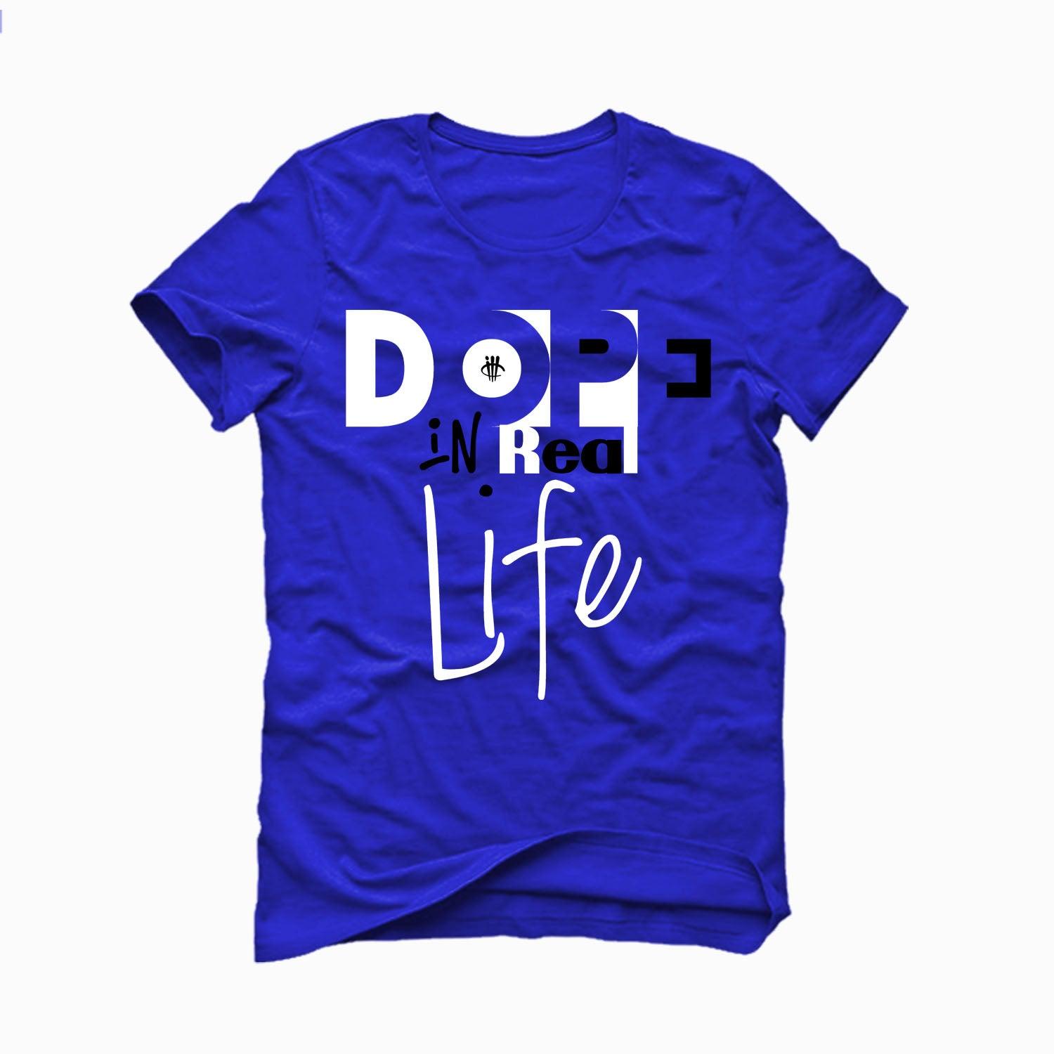 AIR JORDAN 14 “HYPER ROYAL” Royal Blue T-Shirt (Dope in real life) - illCurrency Sneaker Matching Apparel