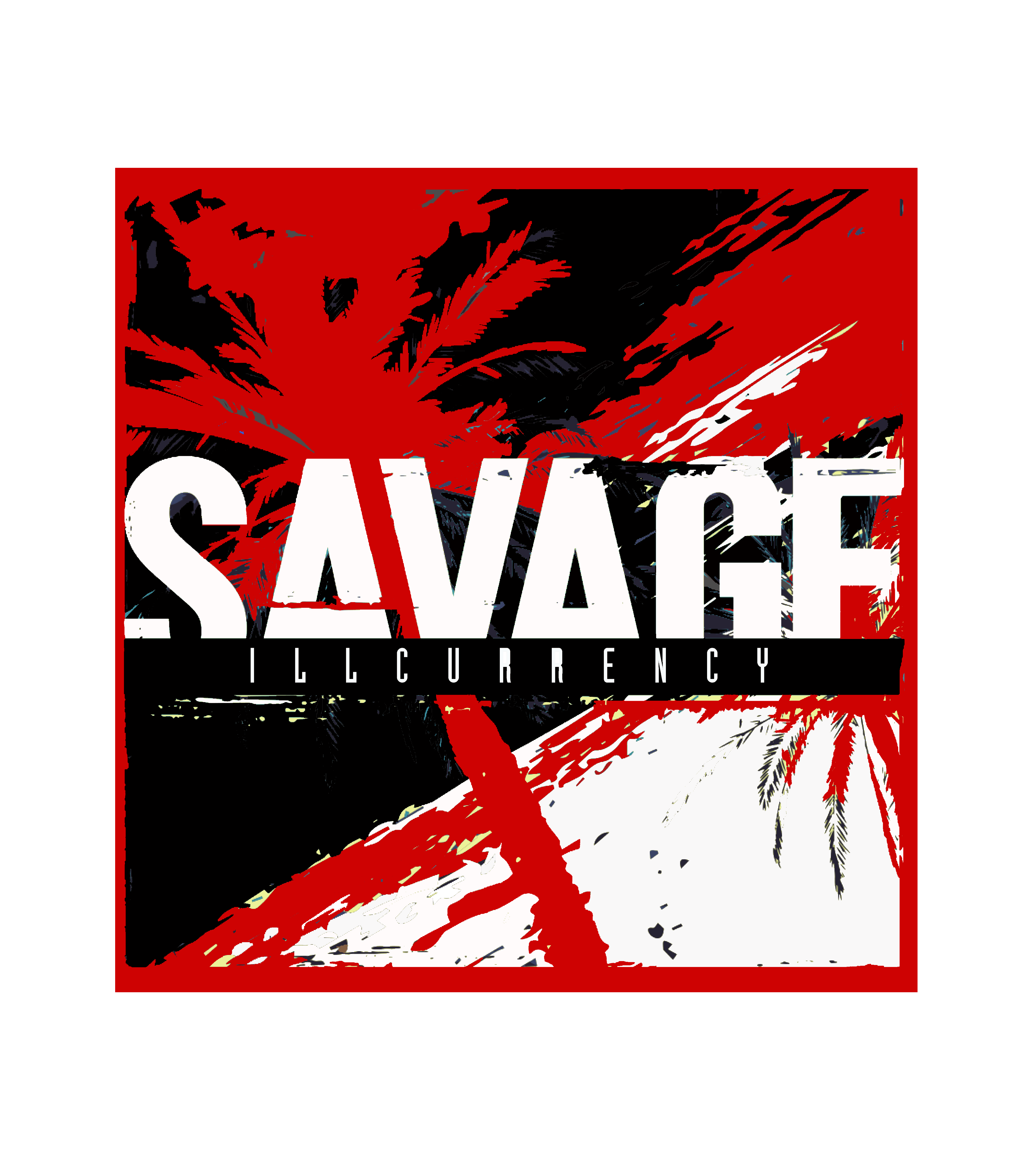 Air Jordan 1 KO White T-Shirt (Savage Illcurrency)