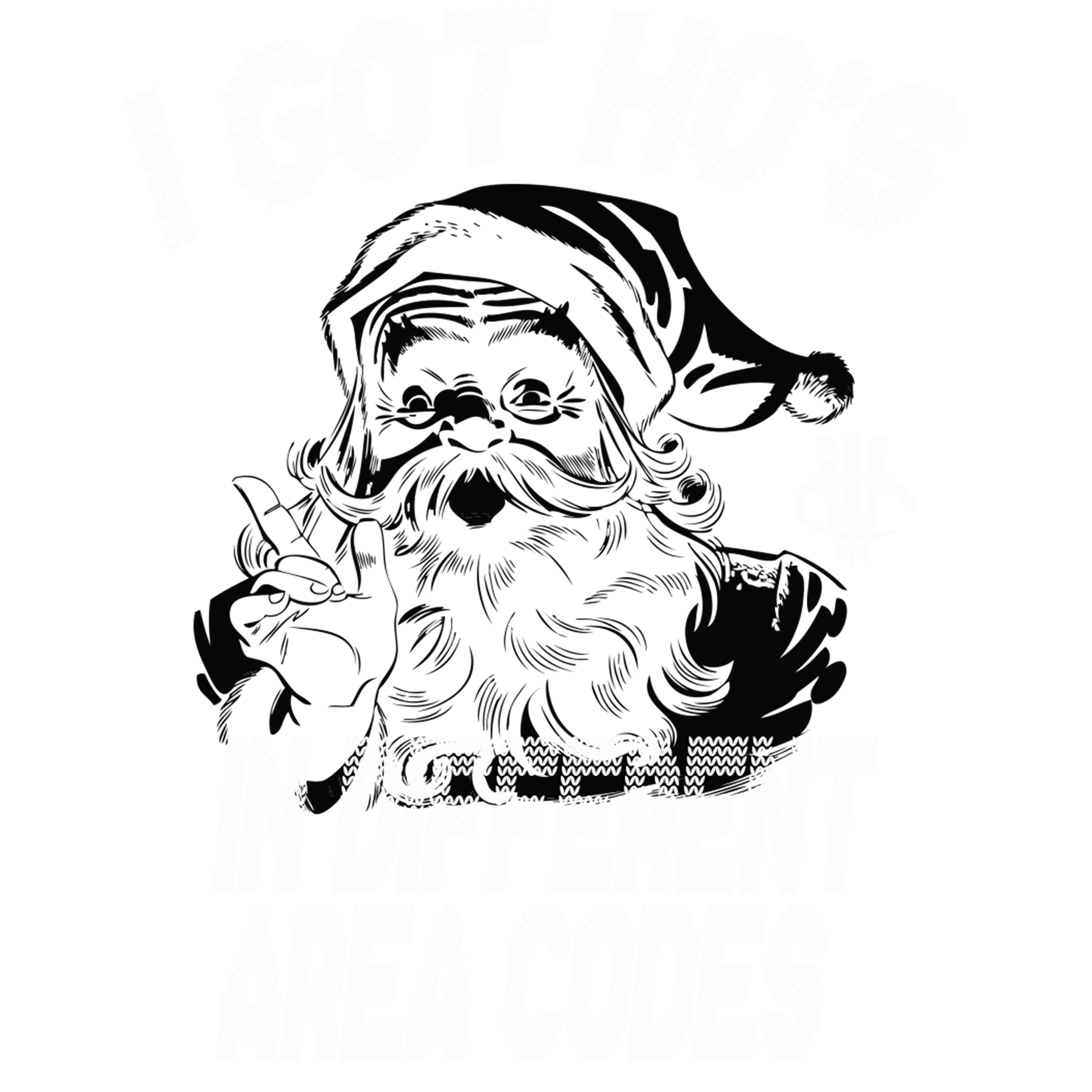 CHRISTMAS UGLY SWEATERS Red sweater (I GOT HO'S)