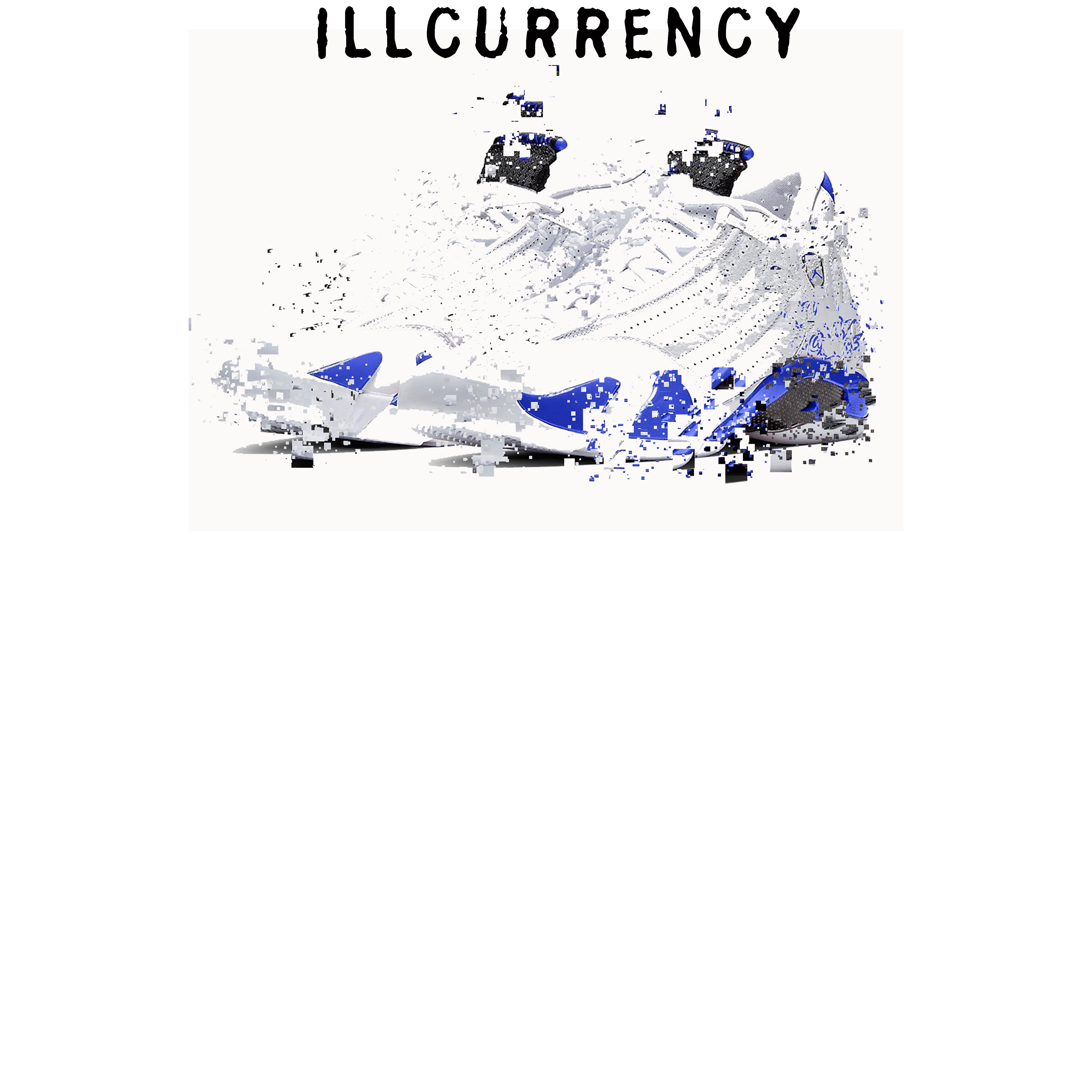 AIR JORDAN 14 “HYPER ROYAL” Royal Blue T-Shirt (Shattered kicks)