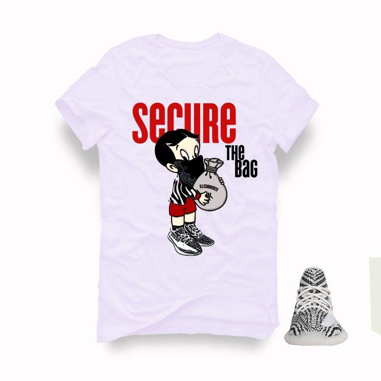 securethebagyeezyboostzebraT