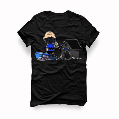 Air Jordan 12 Game Royal 2019 Black T-Shirt (Trap Vibes) - illCurrency Sneaker Matching Apparel