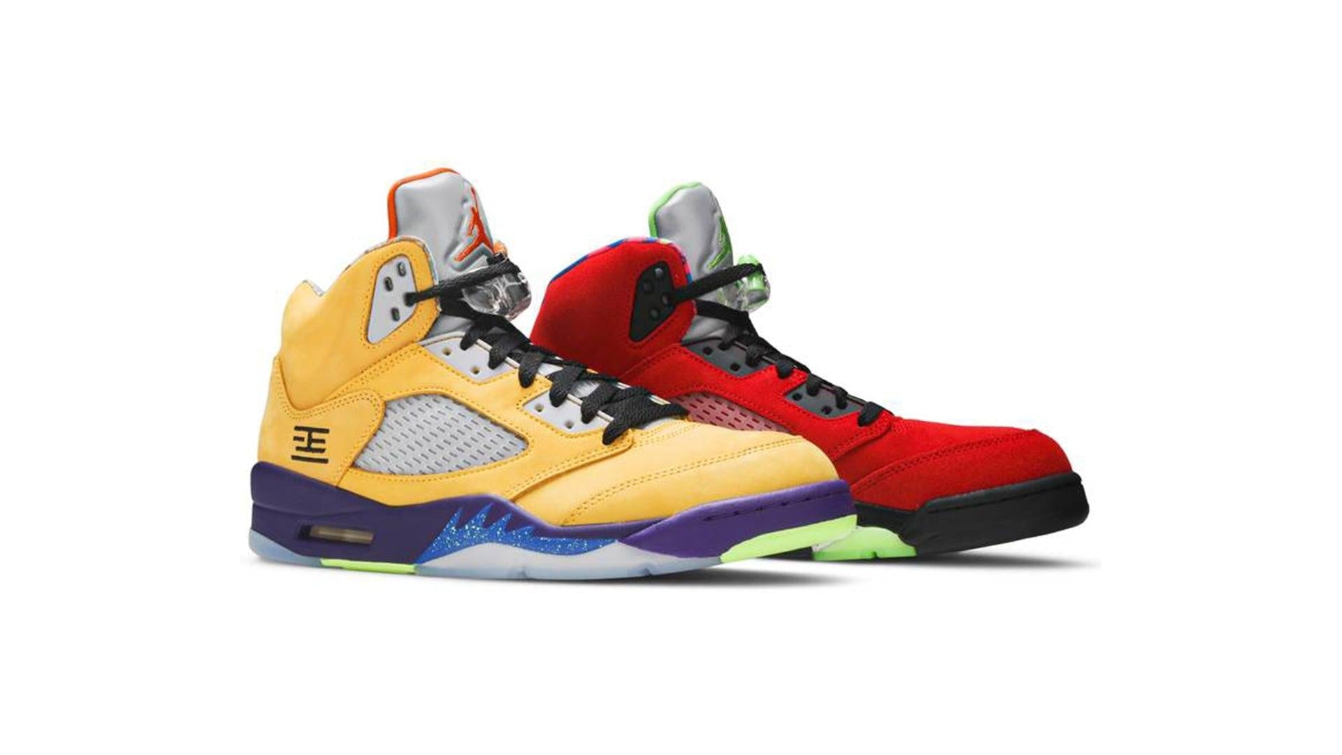 The Best Shirts to Match the Red and Yellow Jordan 5's - illCurrency Sneaker Matching Apparel