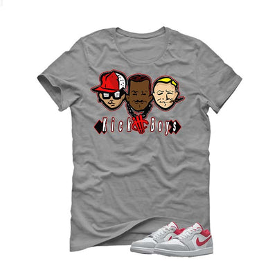 Air Jordan 1 Low “Gym Red/GREY” - illCurrency Sneaker Matching Apparel
