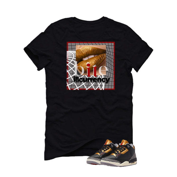 Air Jordan 3 black gold 2022