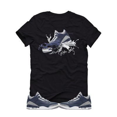 Air Jordan 3 “Midnight Navy/Cement Grey” 2021 - illCurrency Sneaker Matching Apparel
