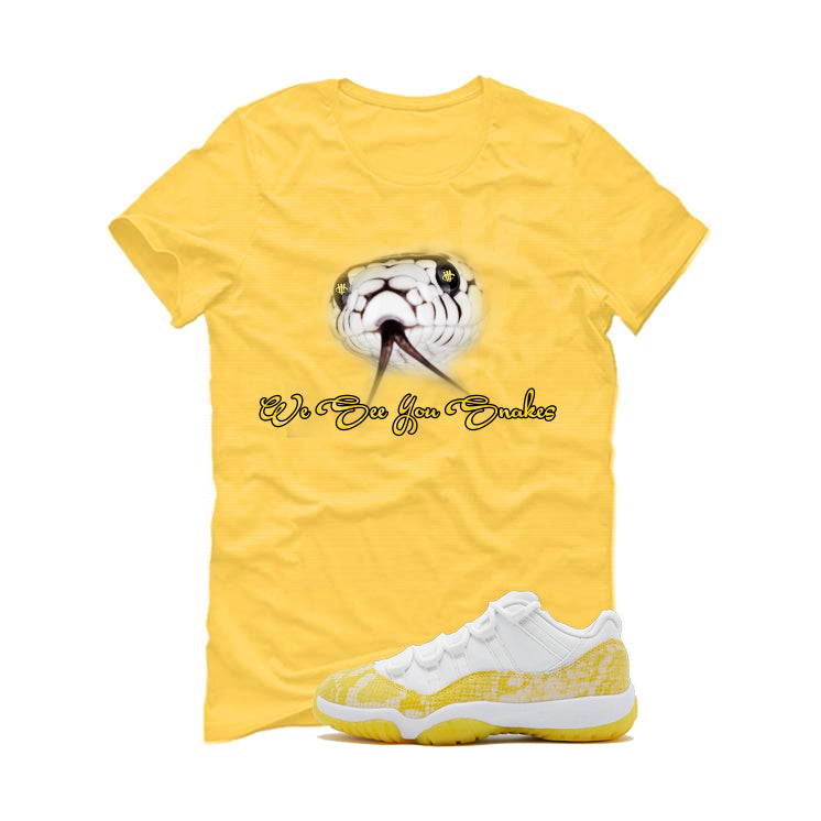 Air Jordan 11 Low WMNS “Yellow Snakeskin”