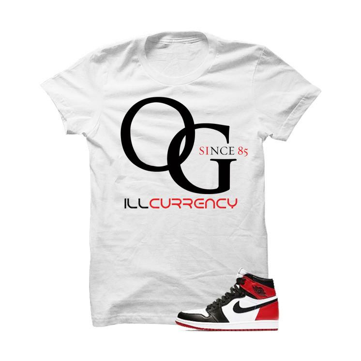 Jordan 1 Og Black Toe - illCurrency Sneaker Matching Apparel