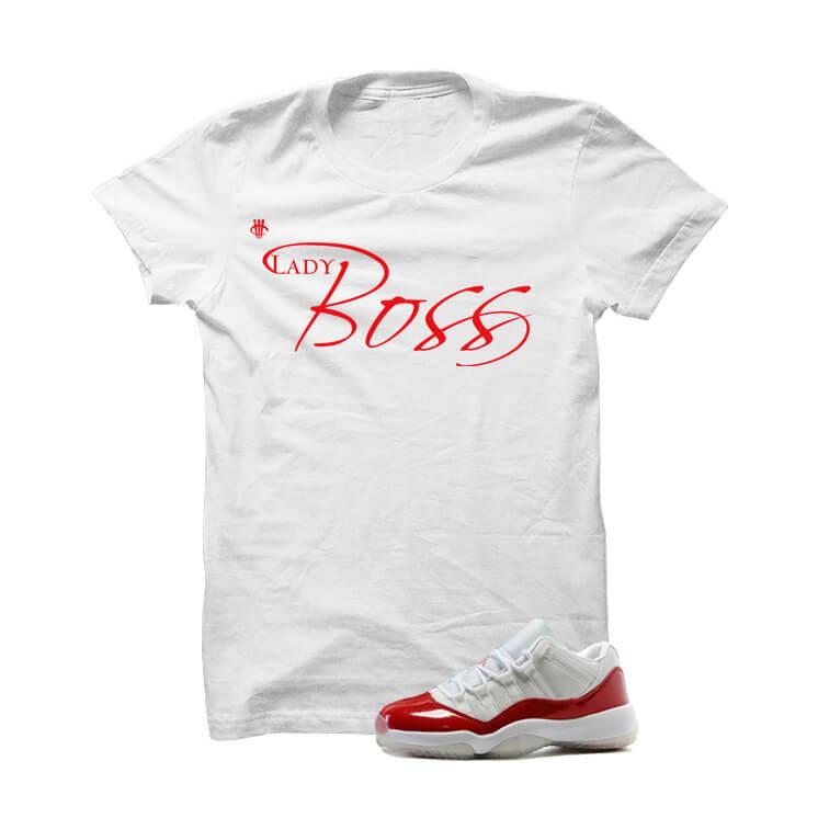 Jordan 11 Low Varsity Red - illCurrency Sneaker Matching Apparel