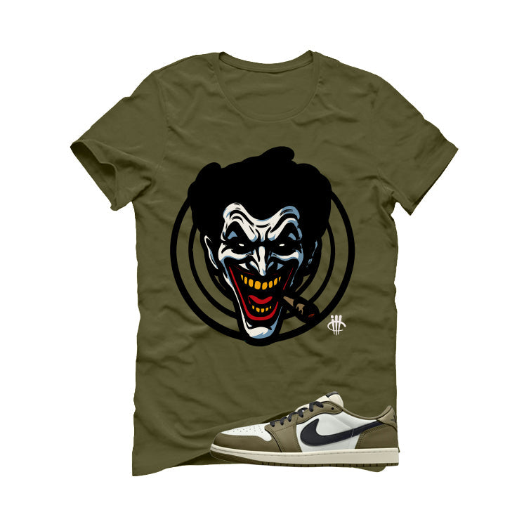 Air Jordan 1 Low OG Medium Olive Matching T-Shirt, Sweatshirts & Hoodies