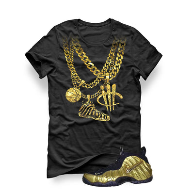 Nike Air Foamposite Pro Metallic Gold - illCurrency Sneaker Matching Apparel