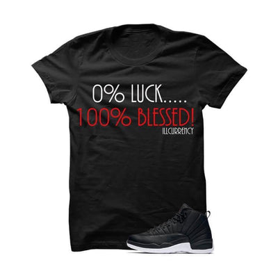 Jordan 12 Black Nylon - illCurrency Sneaker Matching Apparel