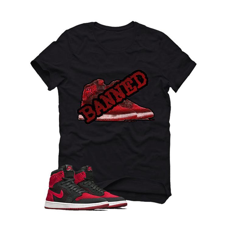 Air Jordan 1 Flyknit “Banned” - illCurrency Sneaker Matching Apparel