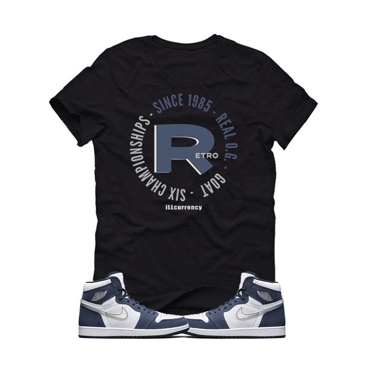 Jordan 1 Retro High COJP Midnight Navy - illCurrency Sneaker Matching Apparel