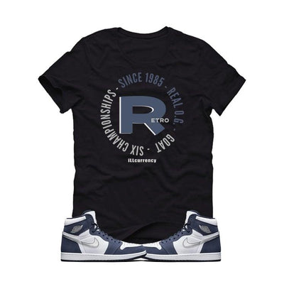 Jordan 1 Retro High COJP Midnight Navy - illCurrency Sneaker Matching Apparel