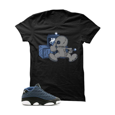 Jordan 13 Low Brave Blue - illCurrency Sneaker Matching Apparel