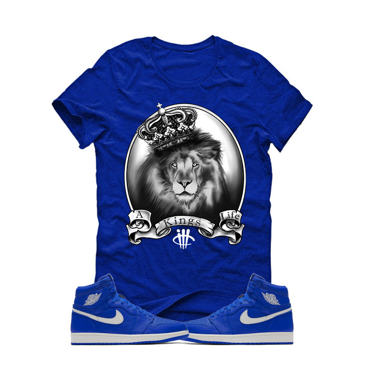 JORDAN RETRO 1 HYPER ROYAL - illCurrency Sneaker Matching Apparel