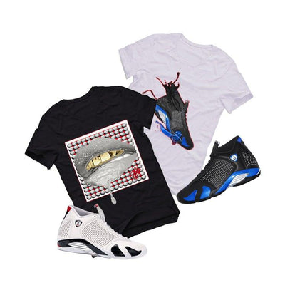 SUPREME X AIR JORDAN 14 BLACK AND WHITE - illCurrency Sneaker Matching Apparel