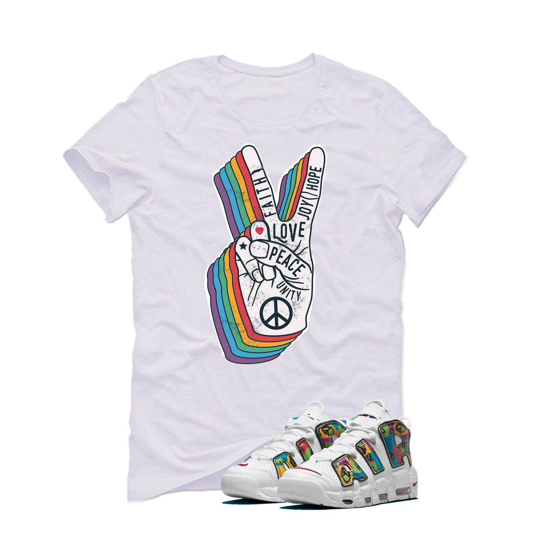 Nike Air More Uptempo "Peace, Love" - illCurrency Sneaker Matching Apparel