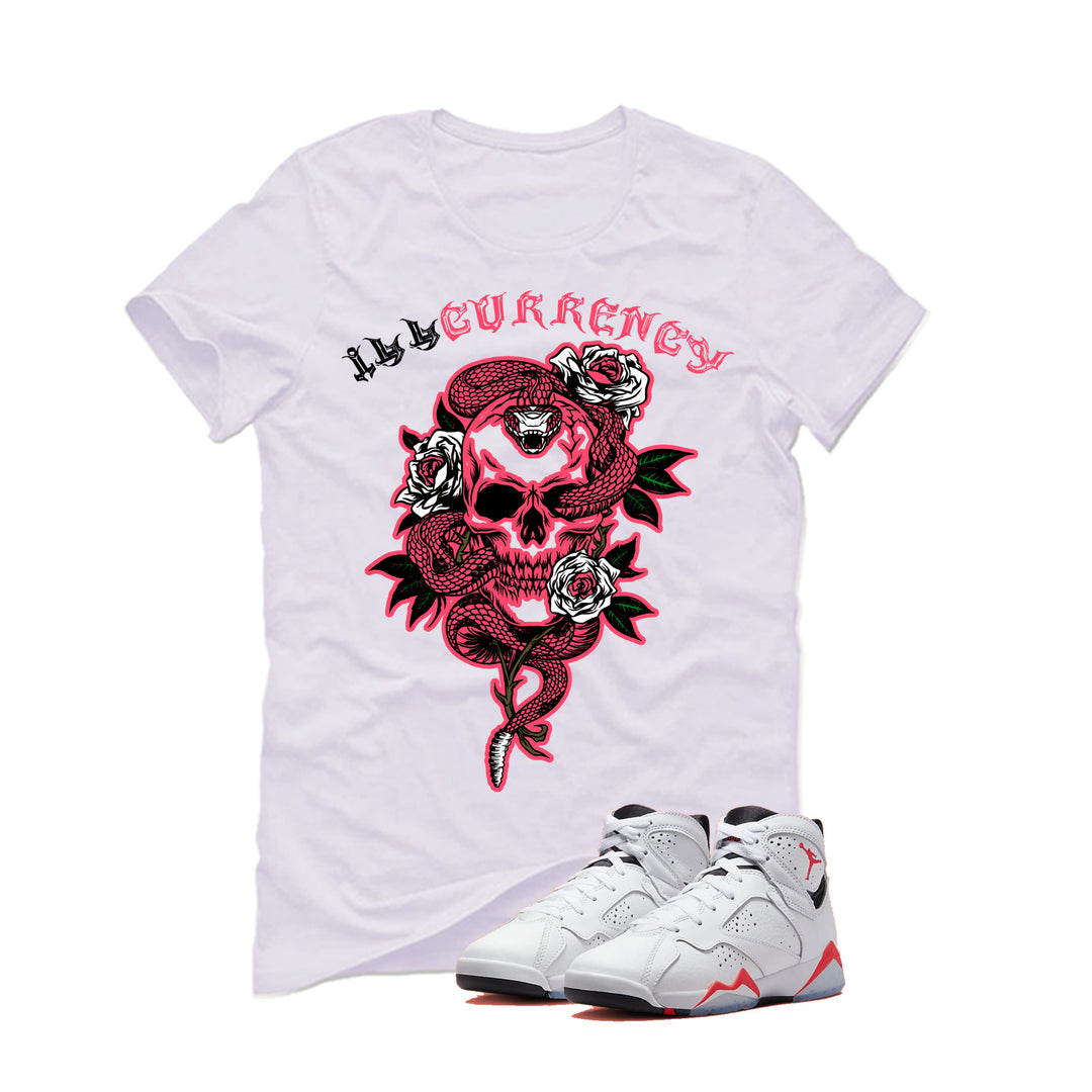 Air Jordan 7 Retro White Infrared T-shirt