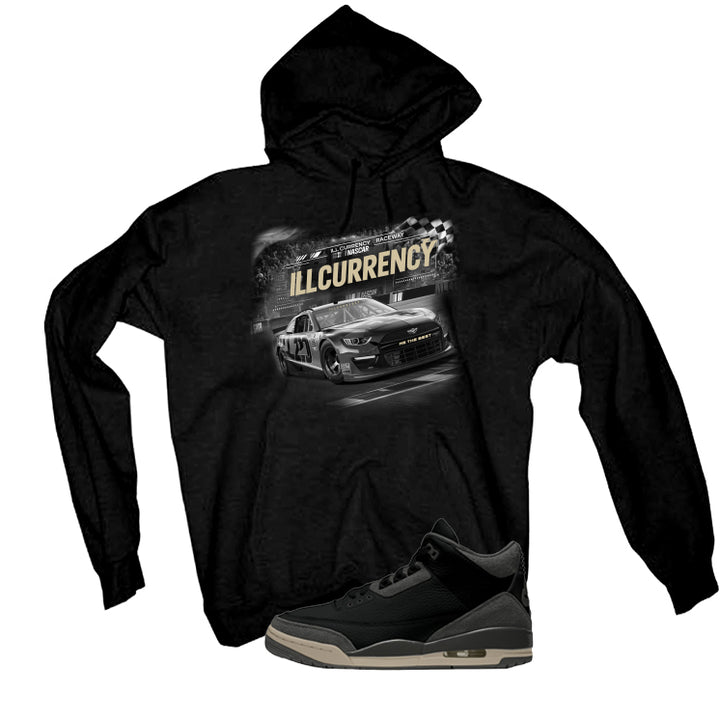 A Ma Maniere x Air Jordan 3 Black Black T-Shirt (Illcurrency Raceway remix)| illcurrency