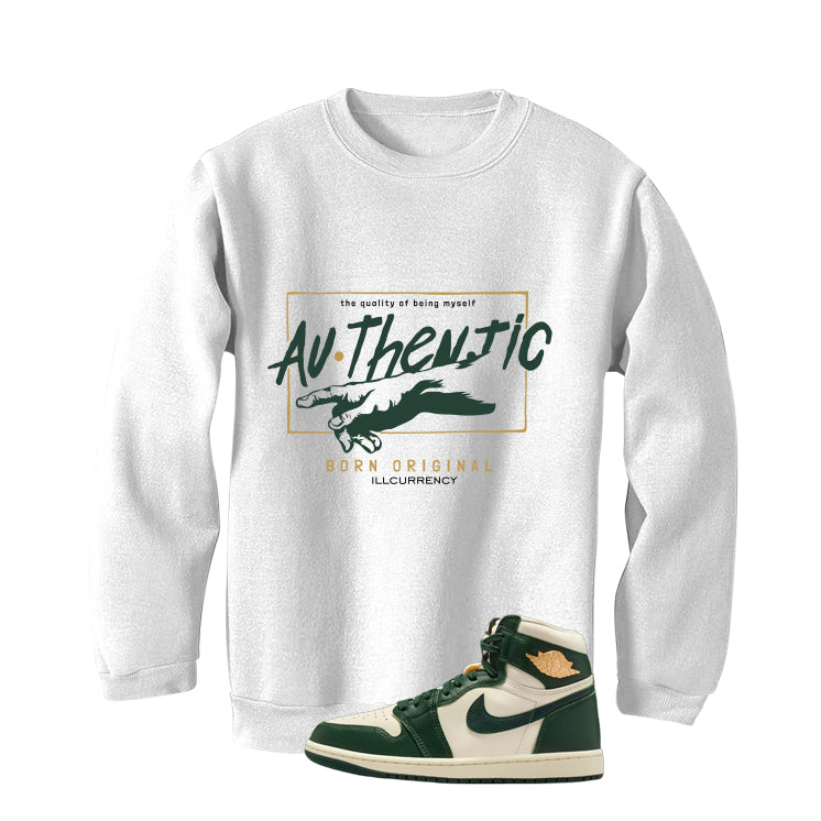 Air Jordan 1 High OG WMNS Fir Matching T-Shirt, Sweatshirts & Hoodies White T-Shirt (Authentic)| illcurrency
