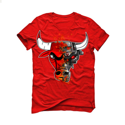 Air Jordan 6 “Toro Bravo” | illcurrency Red T-Shirt (Bulls)