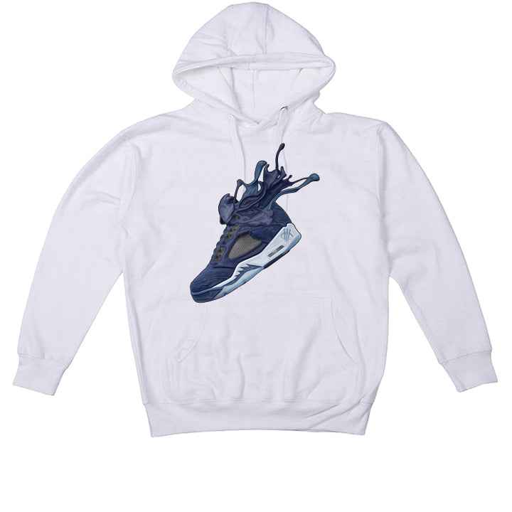 Air Jordan 5 “Georgetown” | illcurrency White T-Shirt (SPLASH)