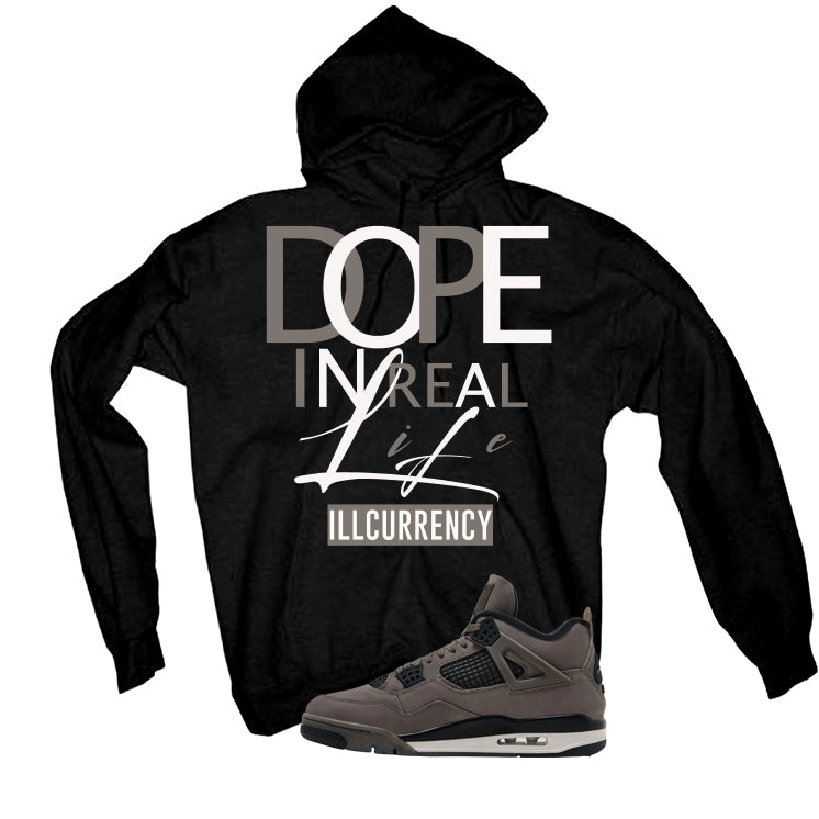 Air Jordan 4 Cave Stone Black T-Shirt (DOPE)| illcurrency
