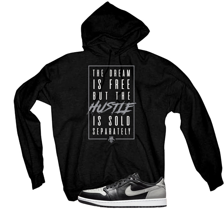 Air Jordan 1 Low OG Shadow Black T-Shirt (DREAM IS FREE)